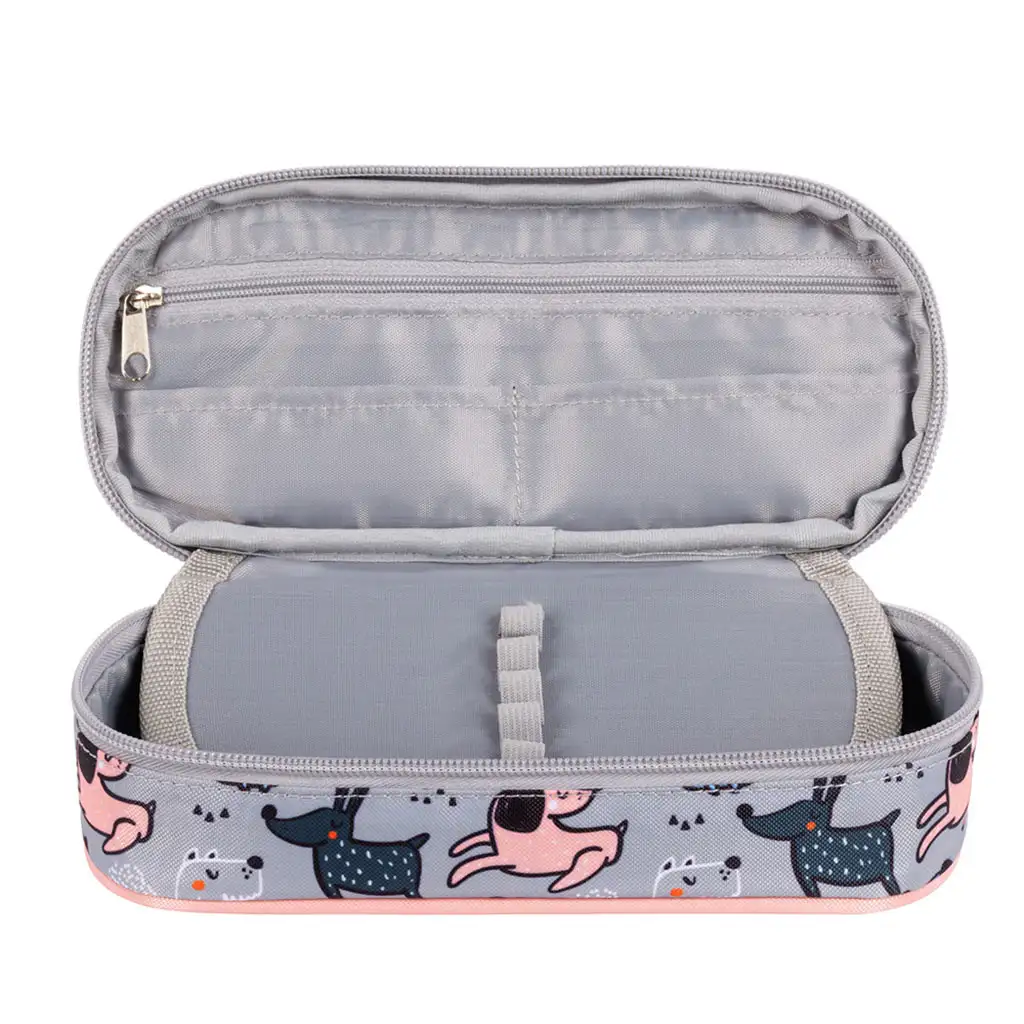 imagen de St.Right My Little Friends Grey York estuche ovalado 23cm 2