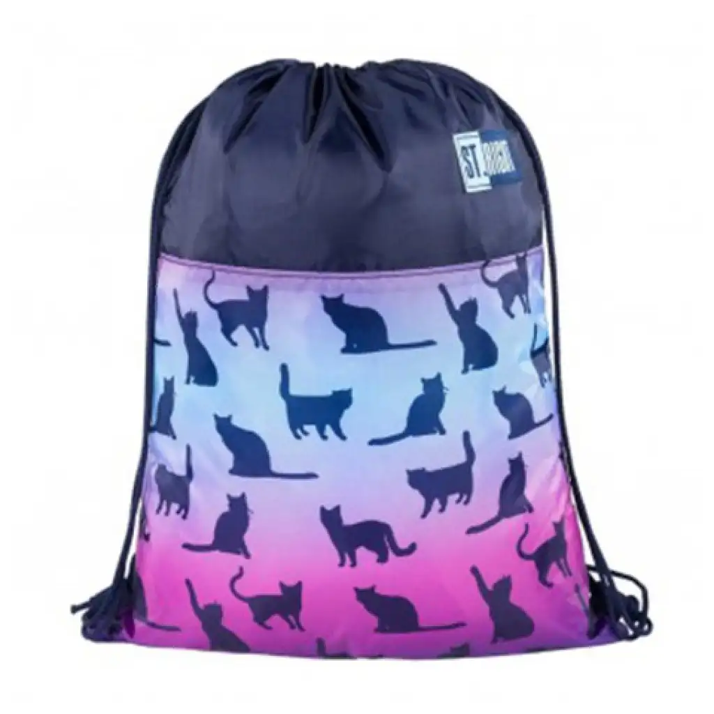 imagen de St.Right Night Cats mochila deportiva, bolsa de deporte 43x34cm 1