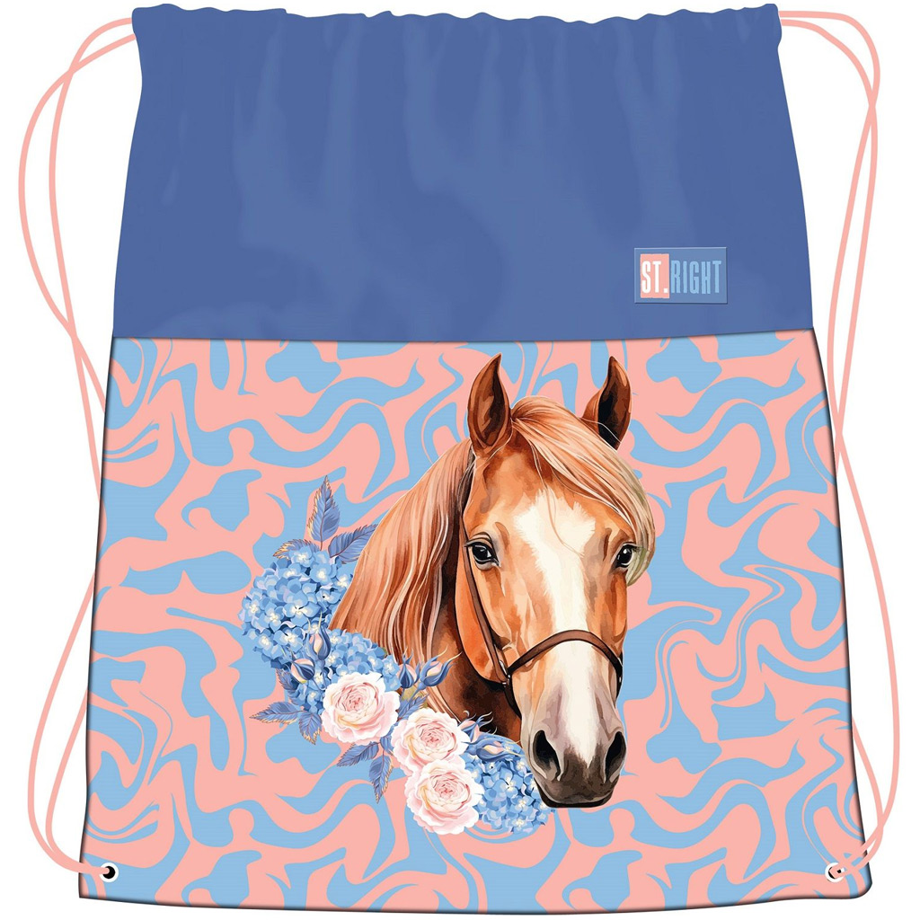 imagen de St.Right Romantic Horse mochila de equitación, mochila deportiva 34x43cm 1