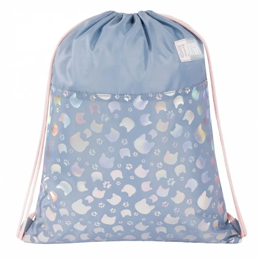 imagen de St.Right Silver Cats mochila deportiva, bolsa de deporte 43x32cm 1