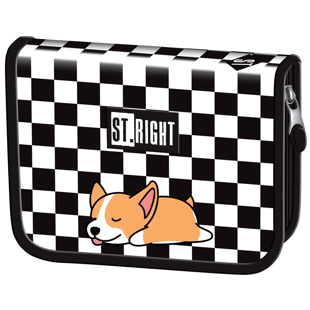 imagen de St.Right Sleepy Corgi estuche desplegable PC03 20,5x14x3,5cm 1