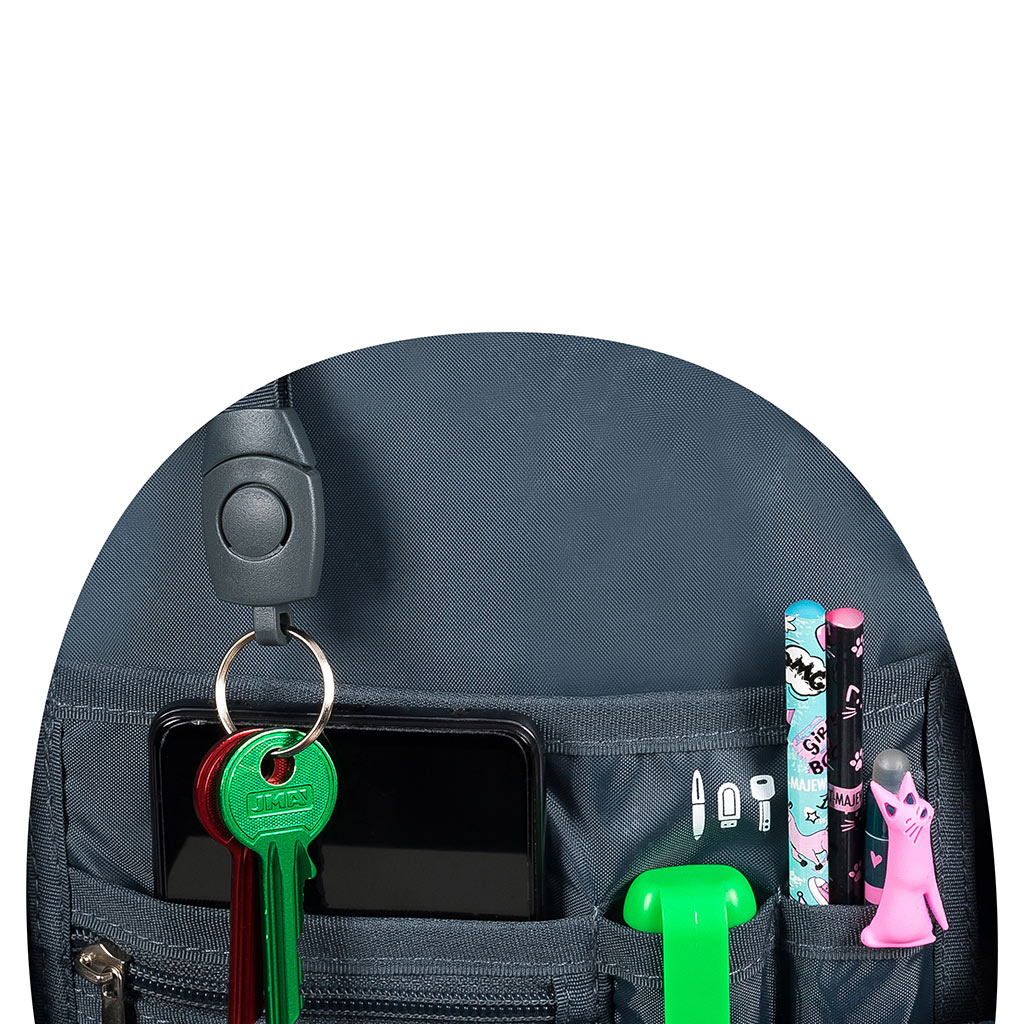 imagen de St.Right Sleepy Corgi mochila escolar, mochila BP01 43x32x21cm 4