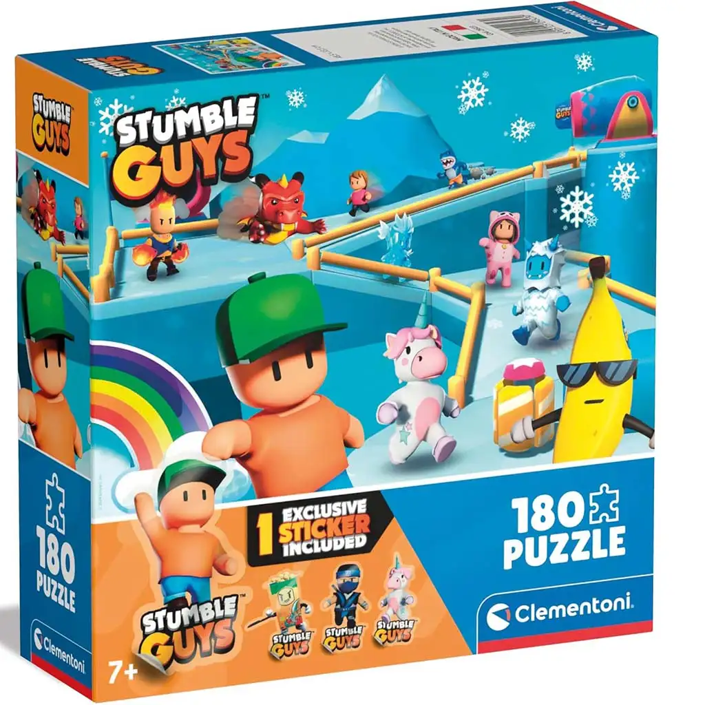 imagen de Stumble Guys Camino hacia la victoria 180 piezas super puzzle - Clementoni 1