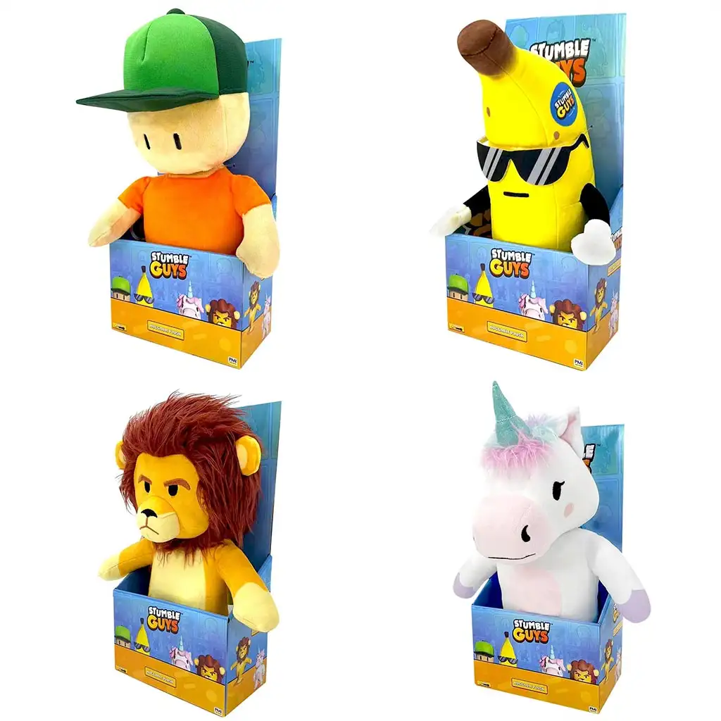 imagen de Stumble Guys peluche abrazable en varias versiones de 30 cm 1
