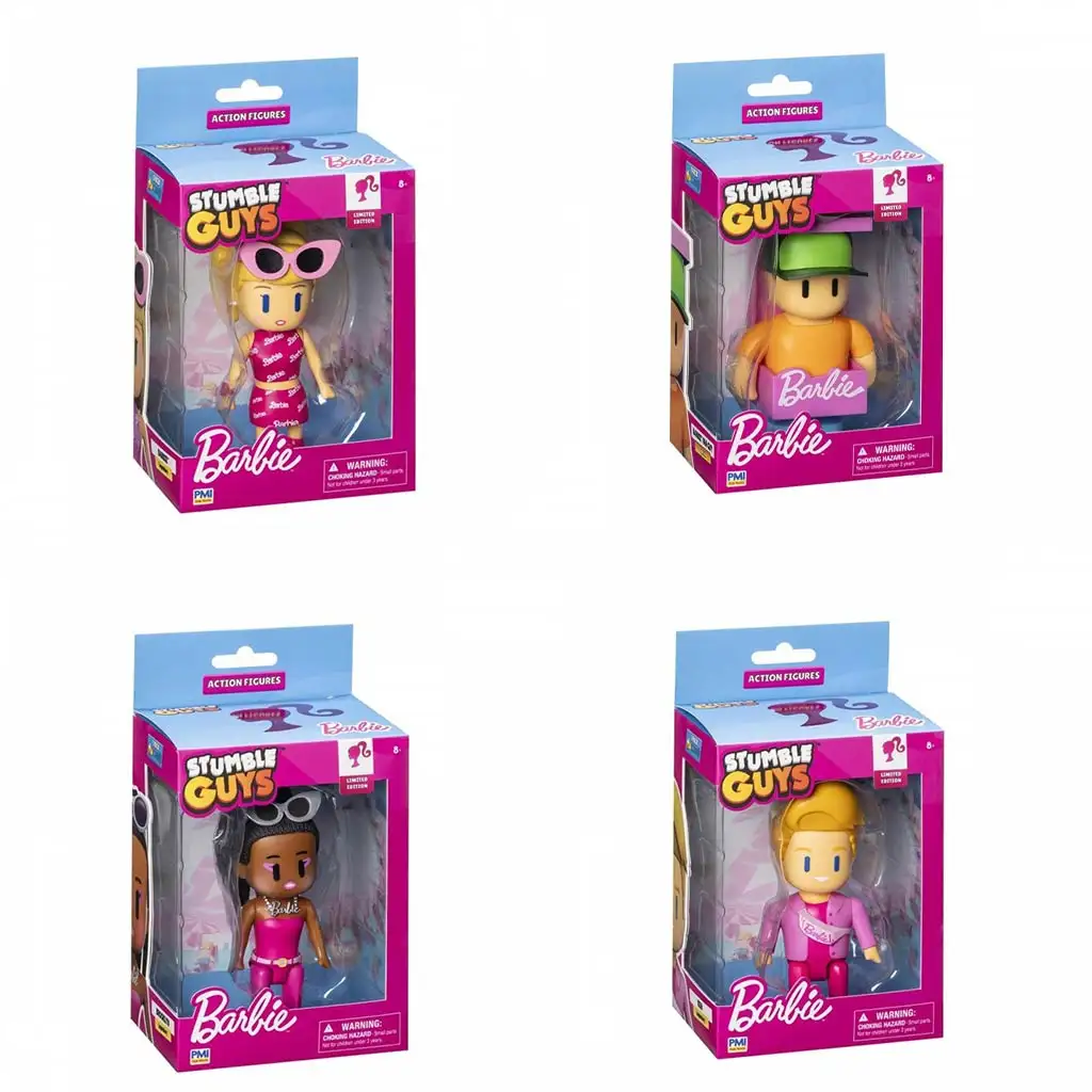 imagen de Stumble Guys x Barbie figura en caja de 11,5 cm 1