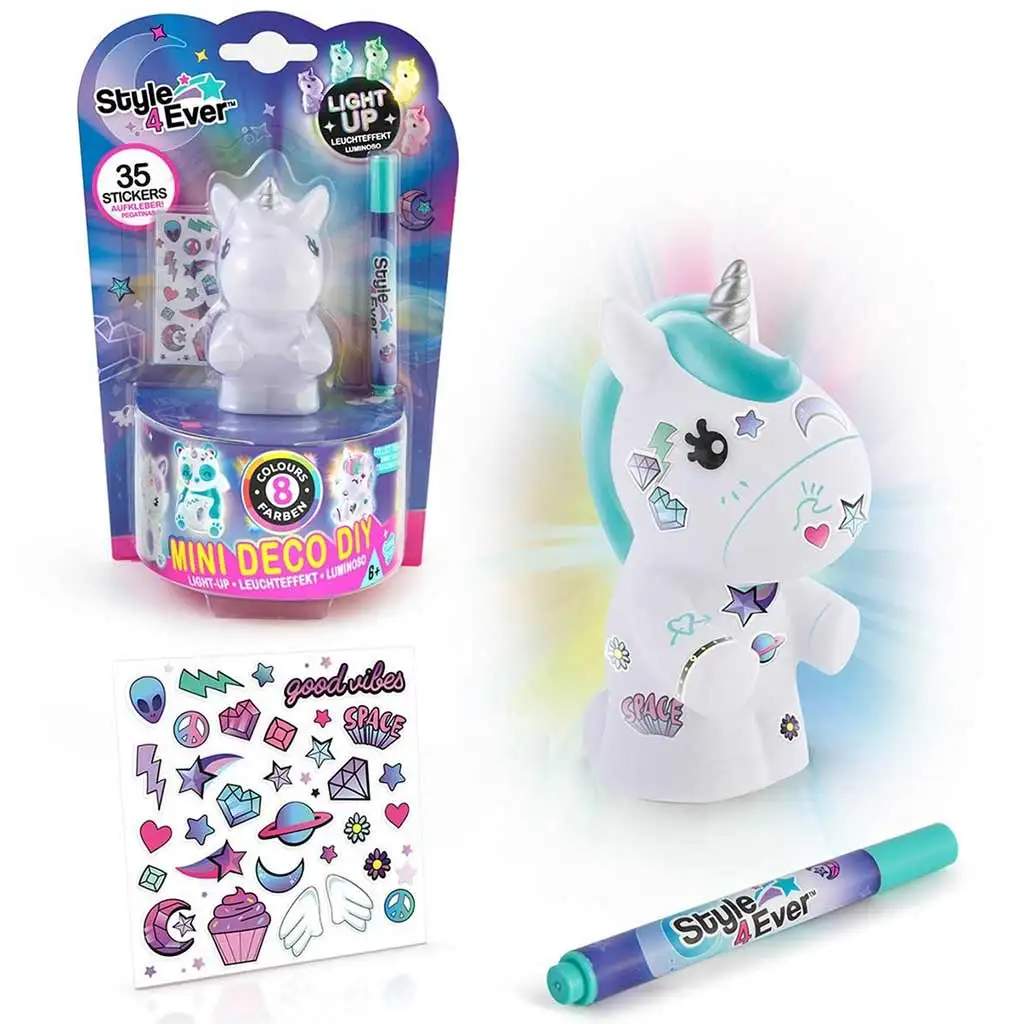 imagen de Style 4 Ever: ¡Decora! Mini figura decorativa luminosa en varias versiones 1ud 3