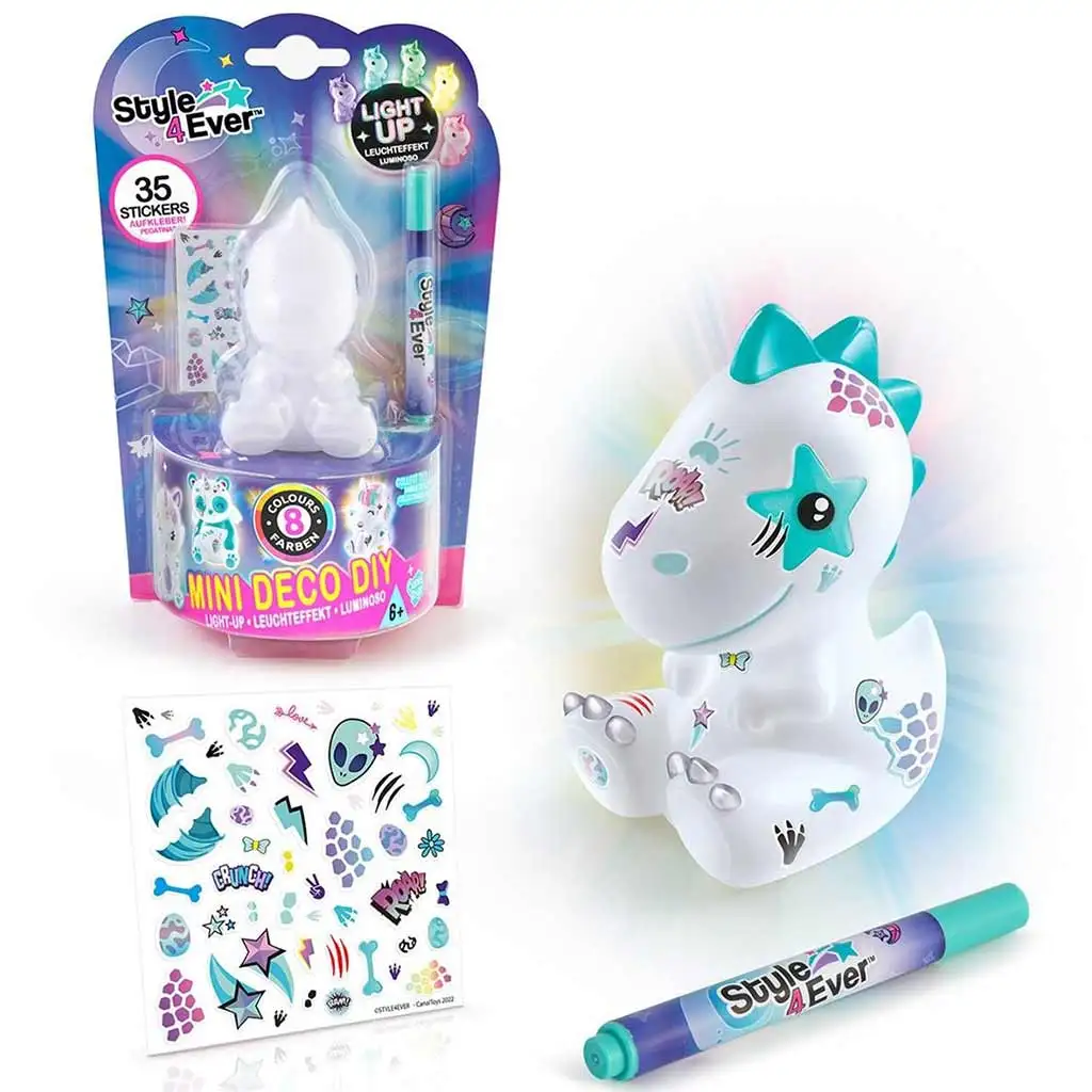 imagen de Style 4 Ever: ¡Decora! Mini figura decorativa luminosa en varias versiones 1ud 1