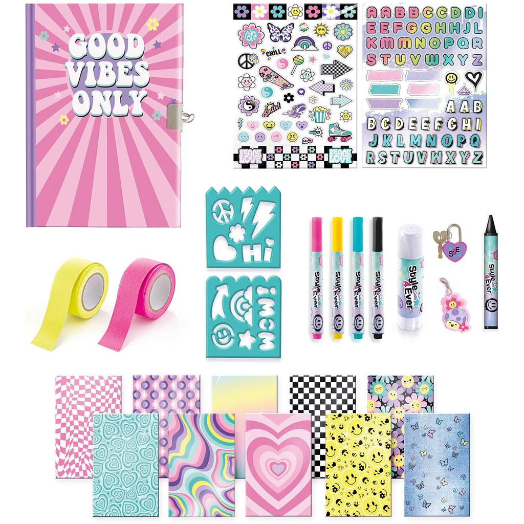 imagen de Style 4 Ever: Diario secreto con set de decoración y pegatinas 3