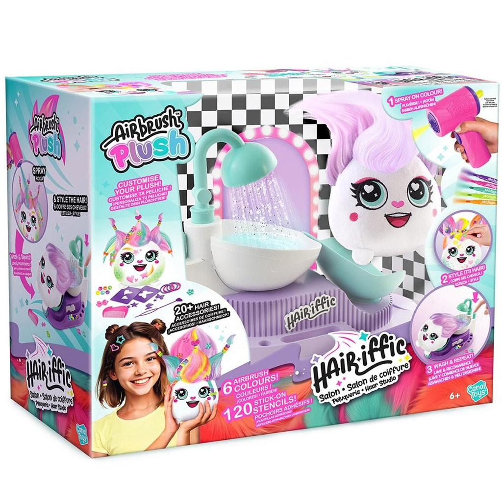 imagen de Style 4 Ever: Salón de Peluquería Airbrush Plush Hair-iffic 2