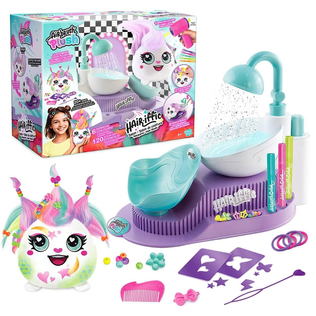 imagen de Style 4 Ever: Salón de Peluquería Airbrush Plush Hair-iffic 1