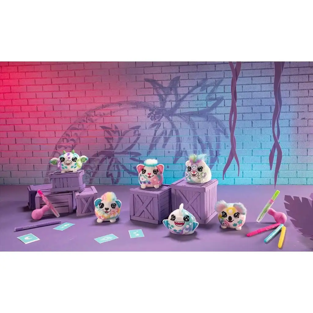imagen de Style4Ever Animales de peluche mini pintables en varias versiones 6