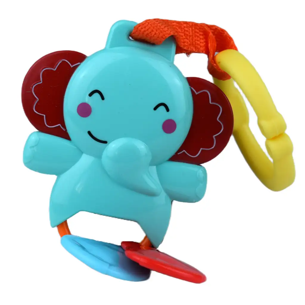 imagen de Sun Baby: Divertido elefante sin BPA sonajero y mordedor 2