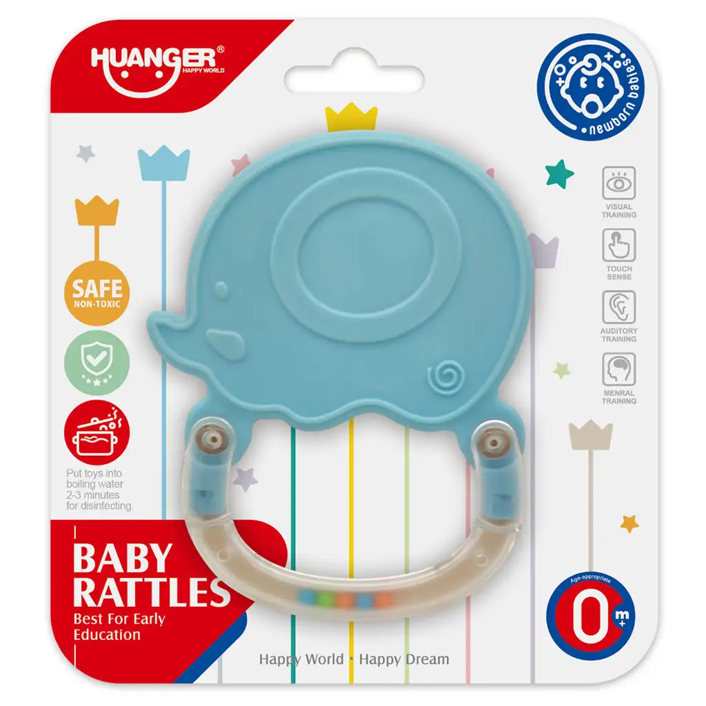 imagen de Sun Baby: Mordedor y sonajero de elefante 1