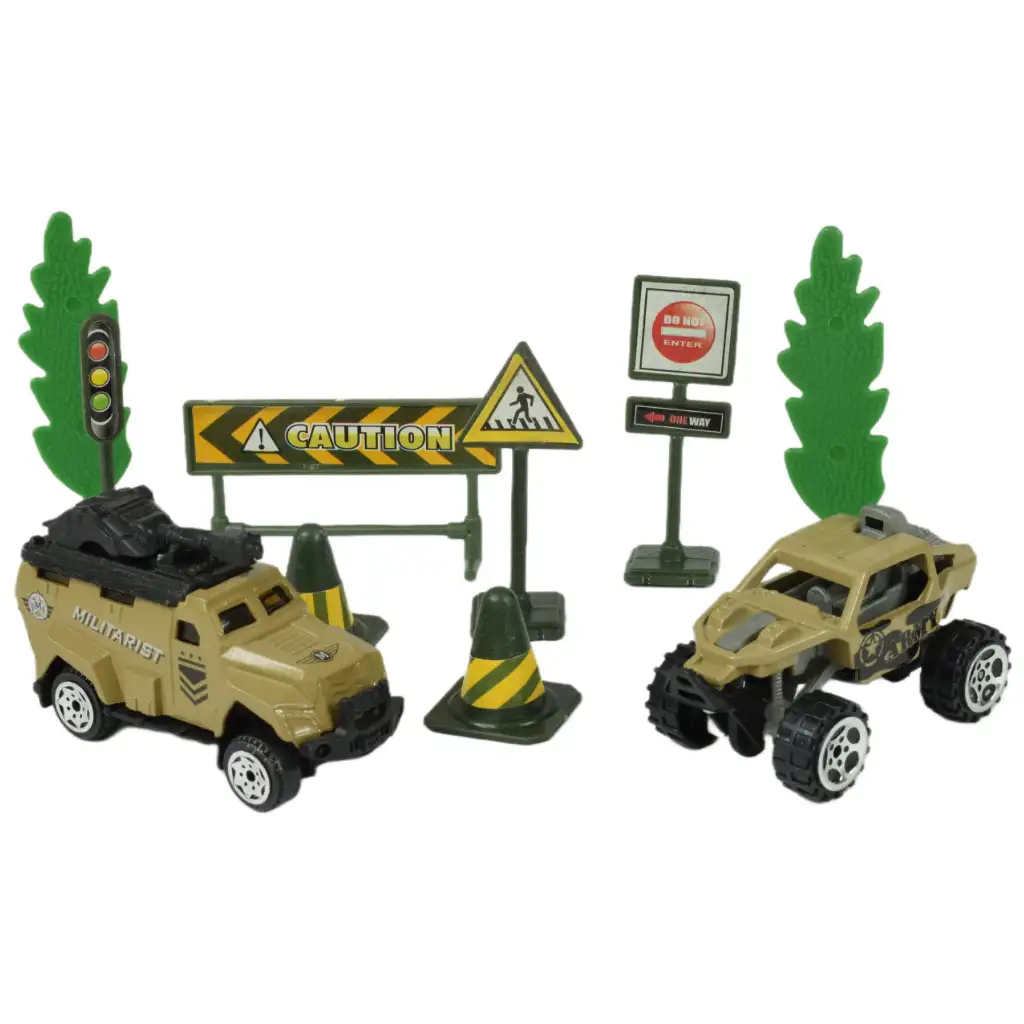 imagen de Super Army: Set de juego militar con vehículos y accesorios en varias versiones 1ud 10
