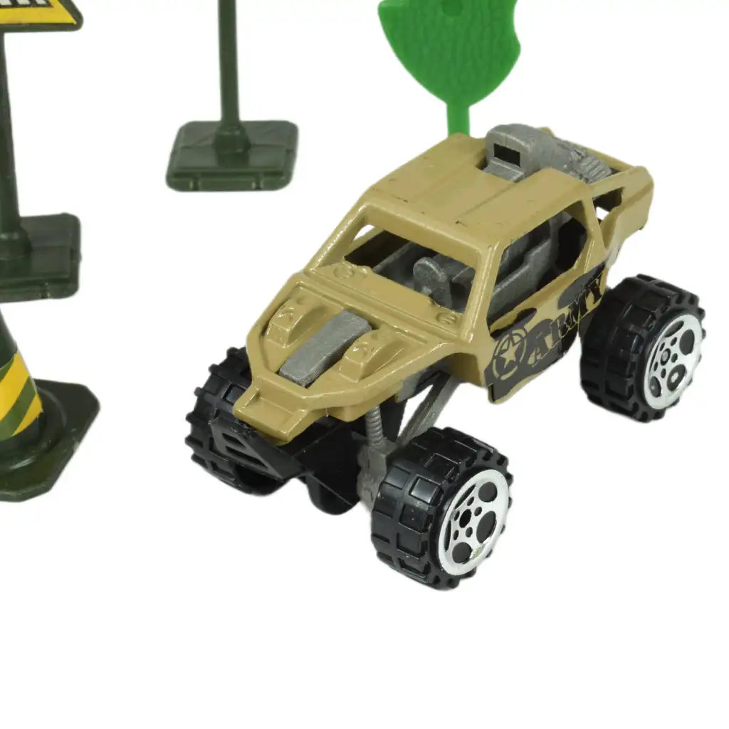 imagen de Super Army: Set de juego militar con vehículos y accesorios en varias versiones 1ud 11