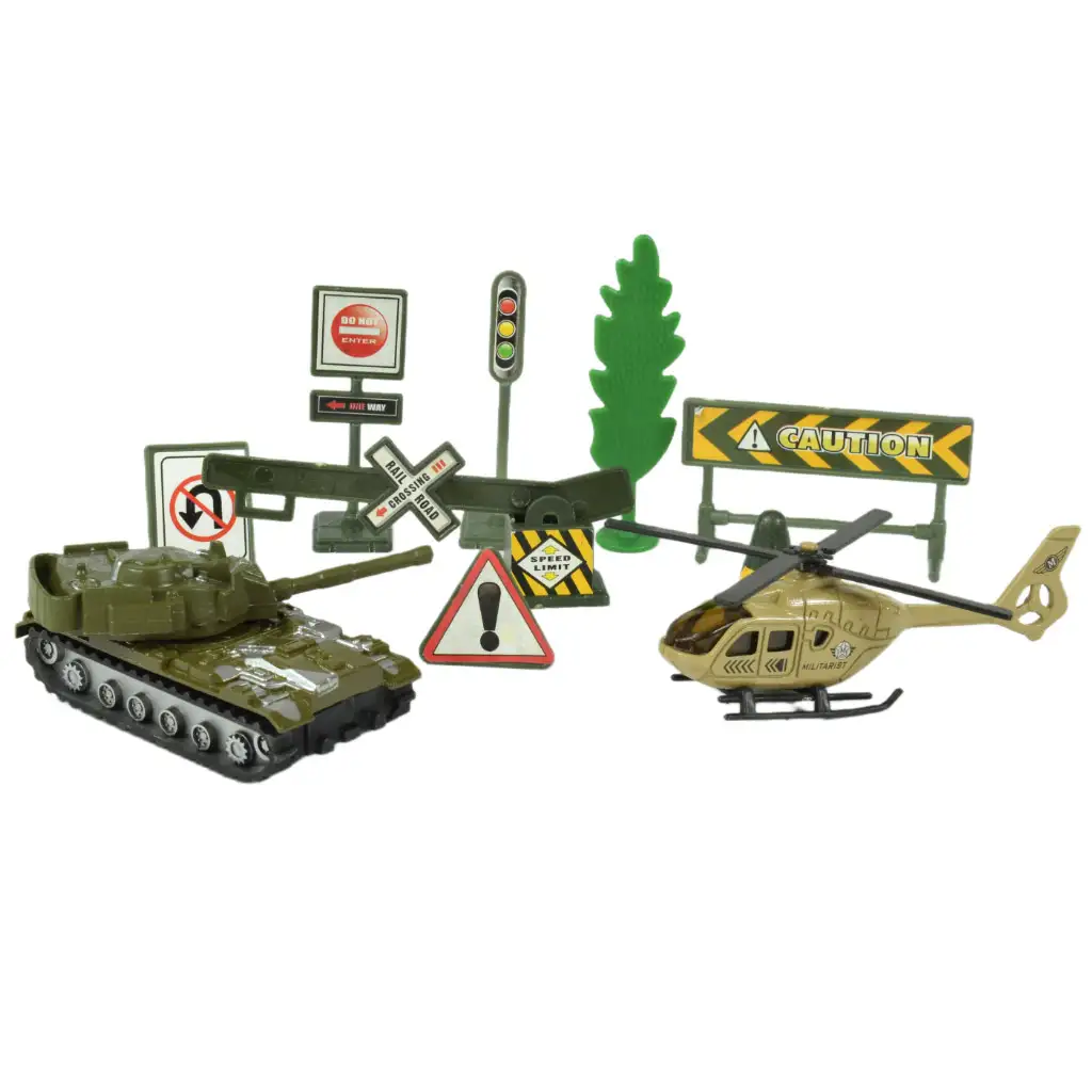 imagen de Super Army: Set de juego militar con vehículos y accesorios en varias versiones 1ud 2