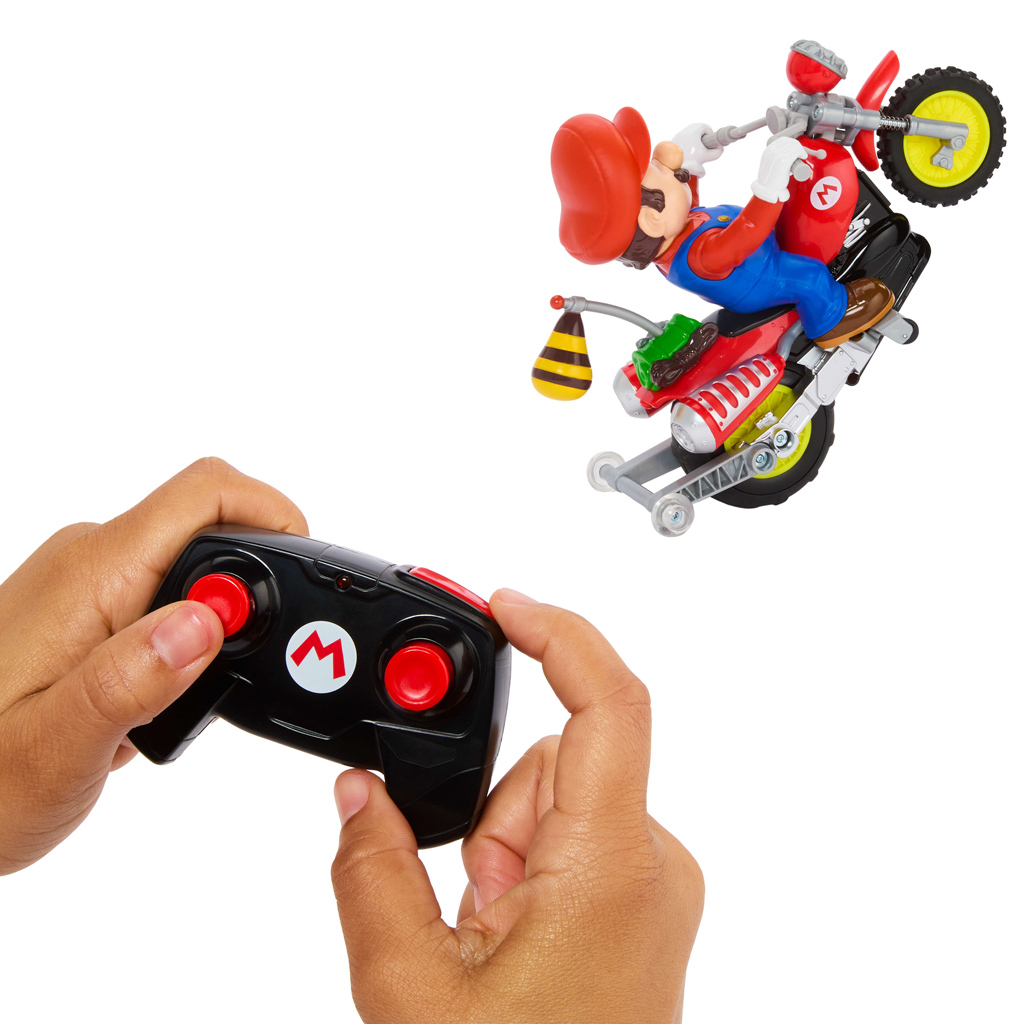 imagen de Super Mario Galaxia: Un film moto RC teledirigido - Mattel 3