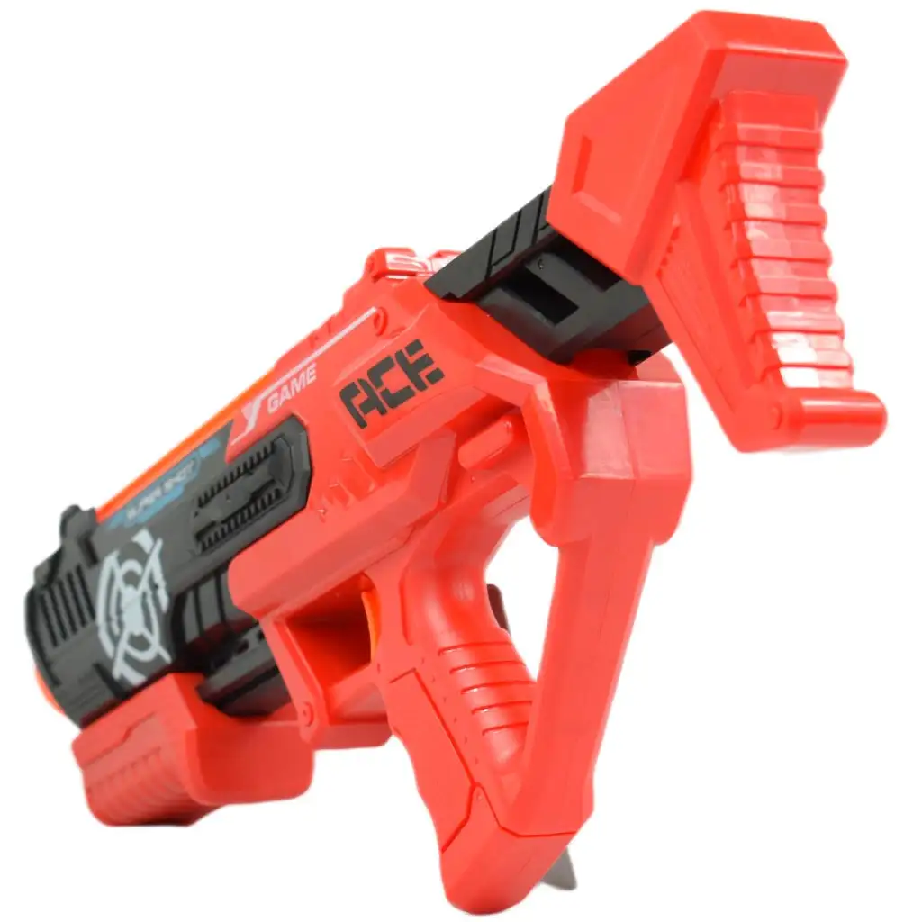 imagen de Super Shoot: Arma de lanzamiento de esponja manual con balas de 47cm 3