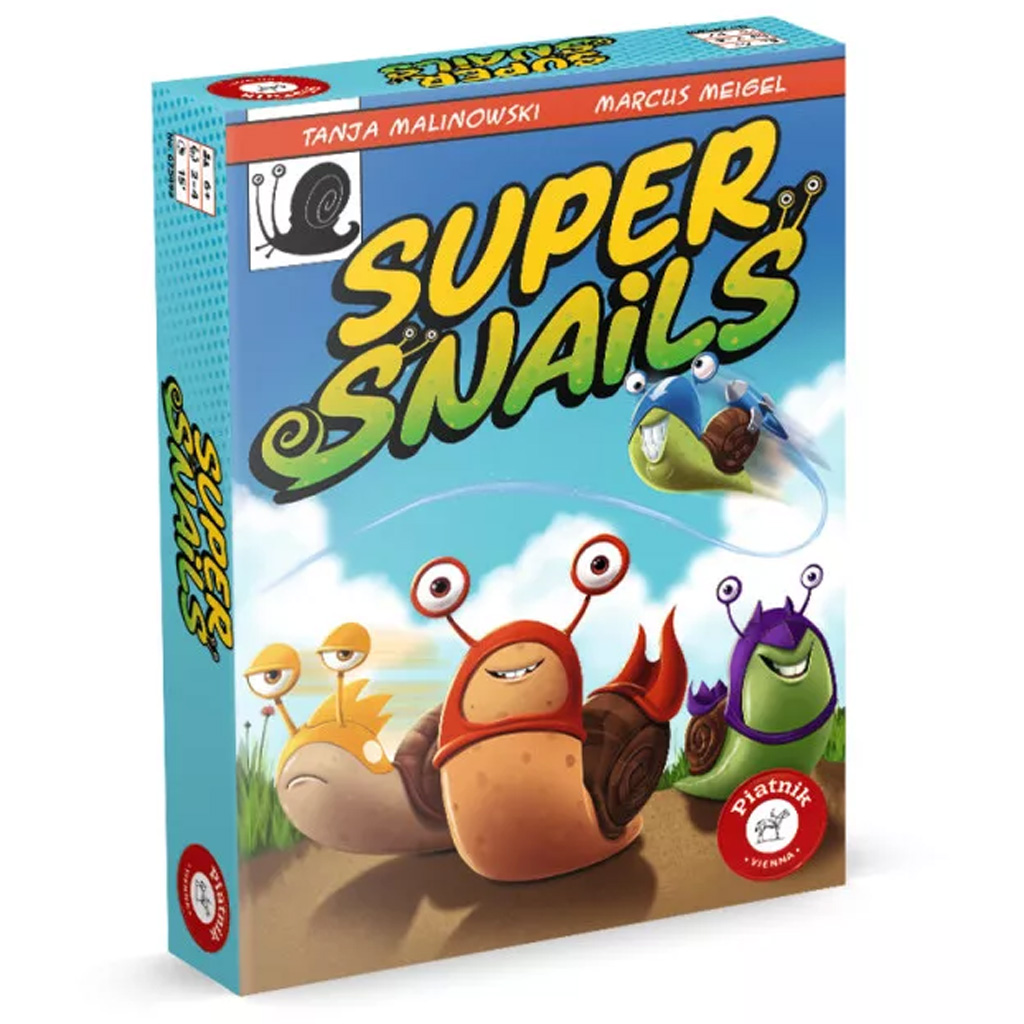 imagen de Super Snails juego de mesa - Piatnik 1