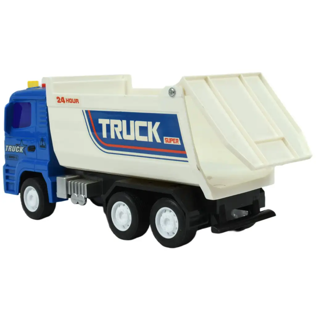 imagen de Super Truck: Camión azul de 23cm con volante 3