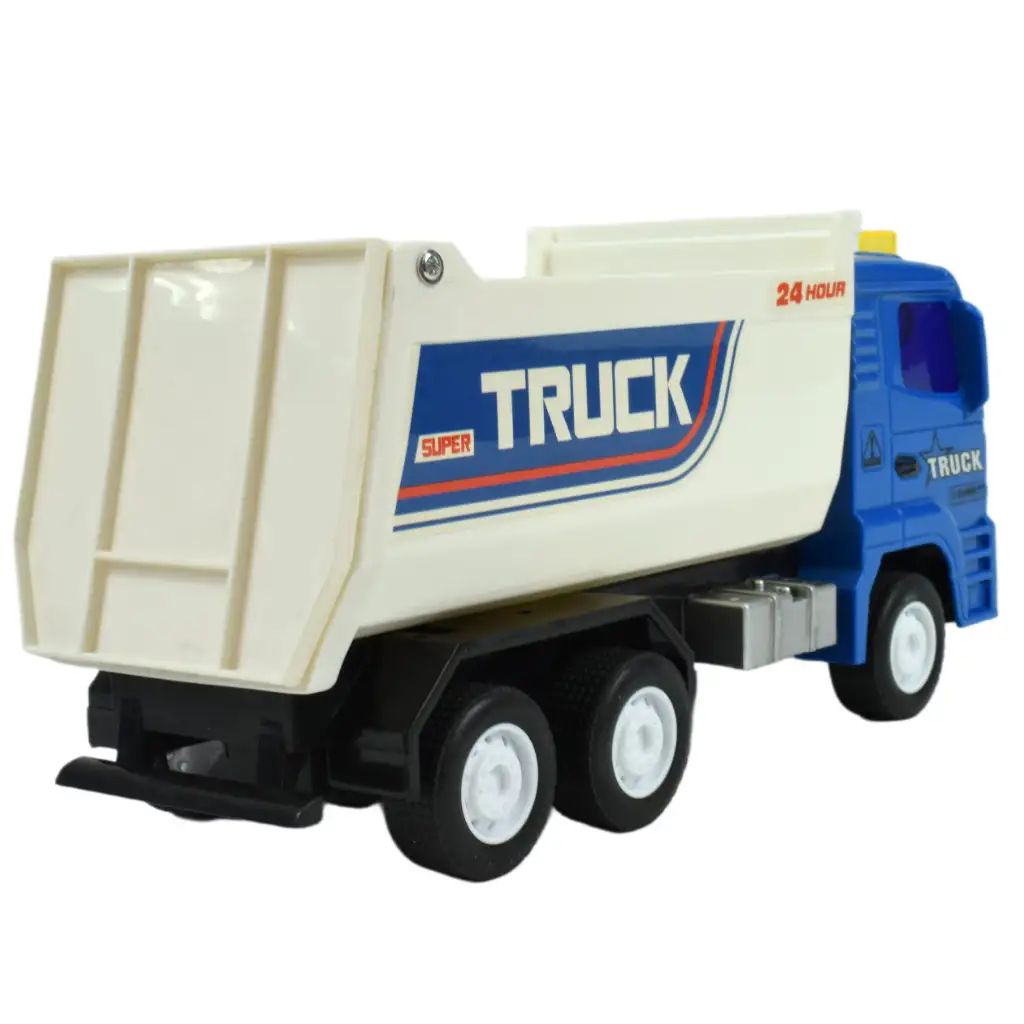 imagen de Super Truck: Camión azul de 23cm con volante 4