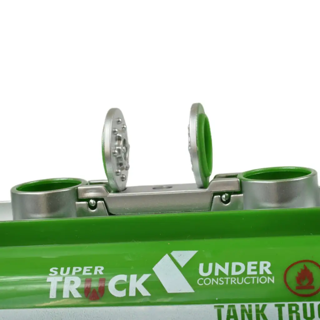 imagen de Super Truck: Camión cisterna de color verde 20cm 3
