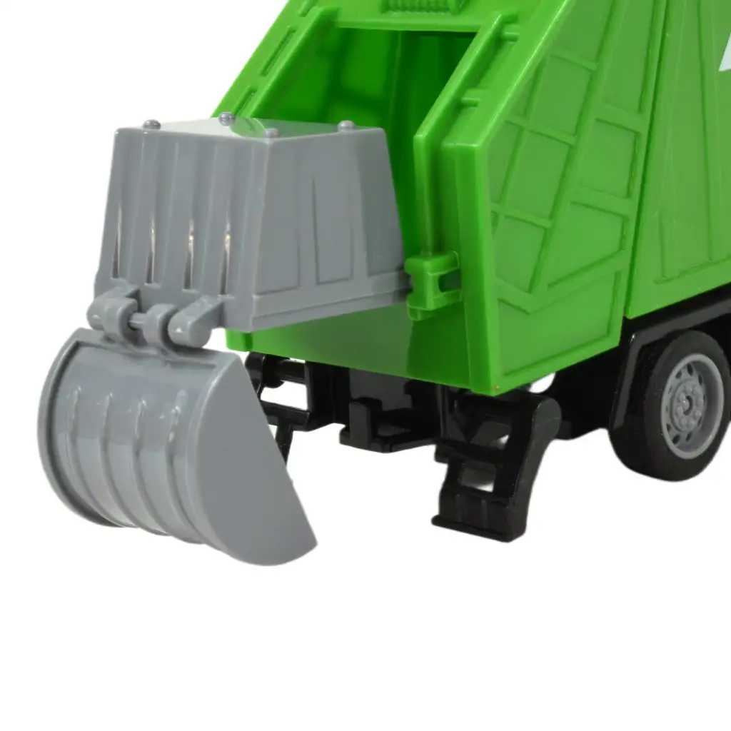 imagen de Super Truck: Camión de basura con contenedor y ruedas de resorte 20cm 5