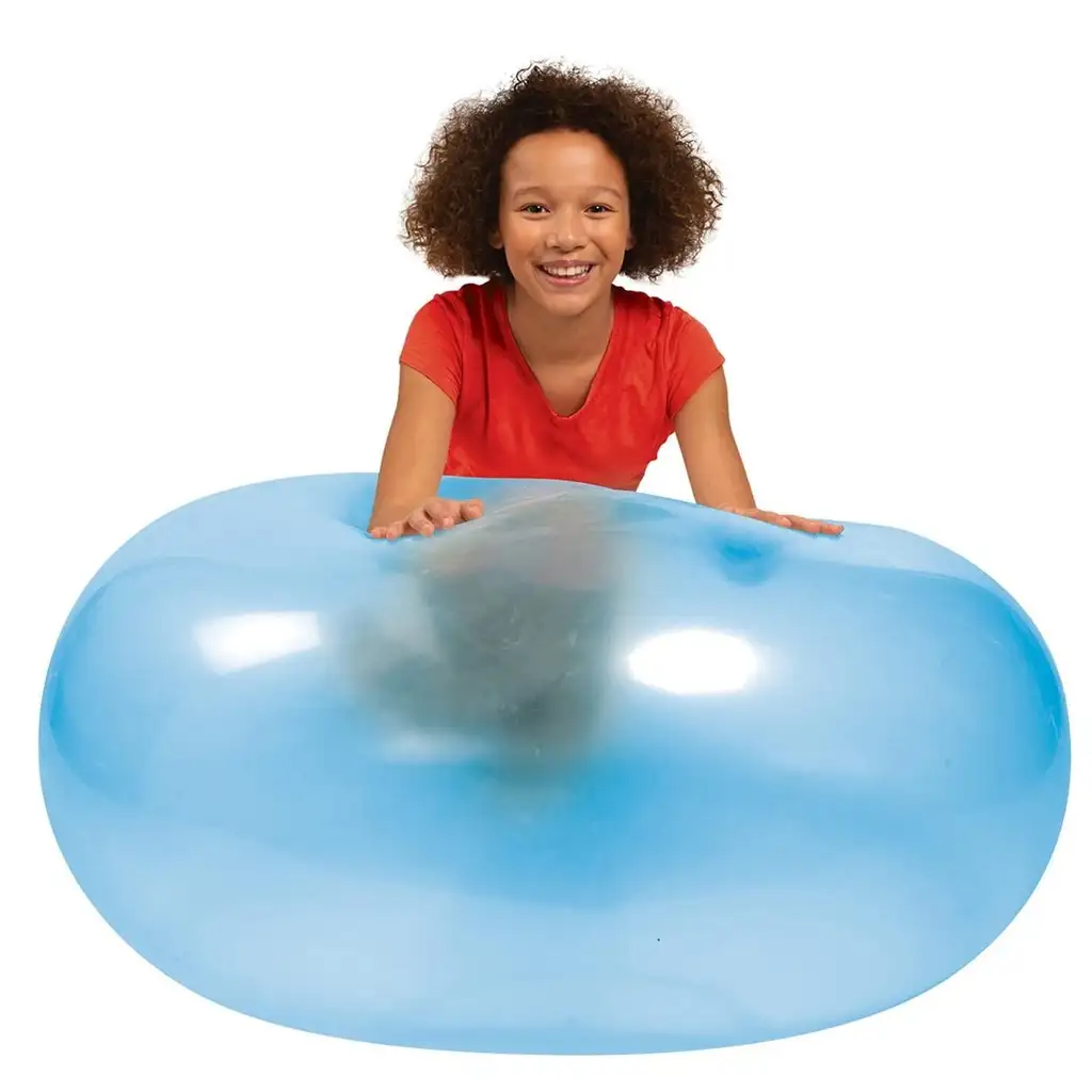 imagen de Super Wubble pelota de burbujas en color azul 75cm 2