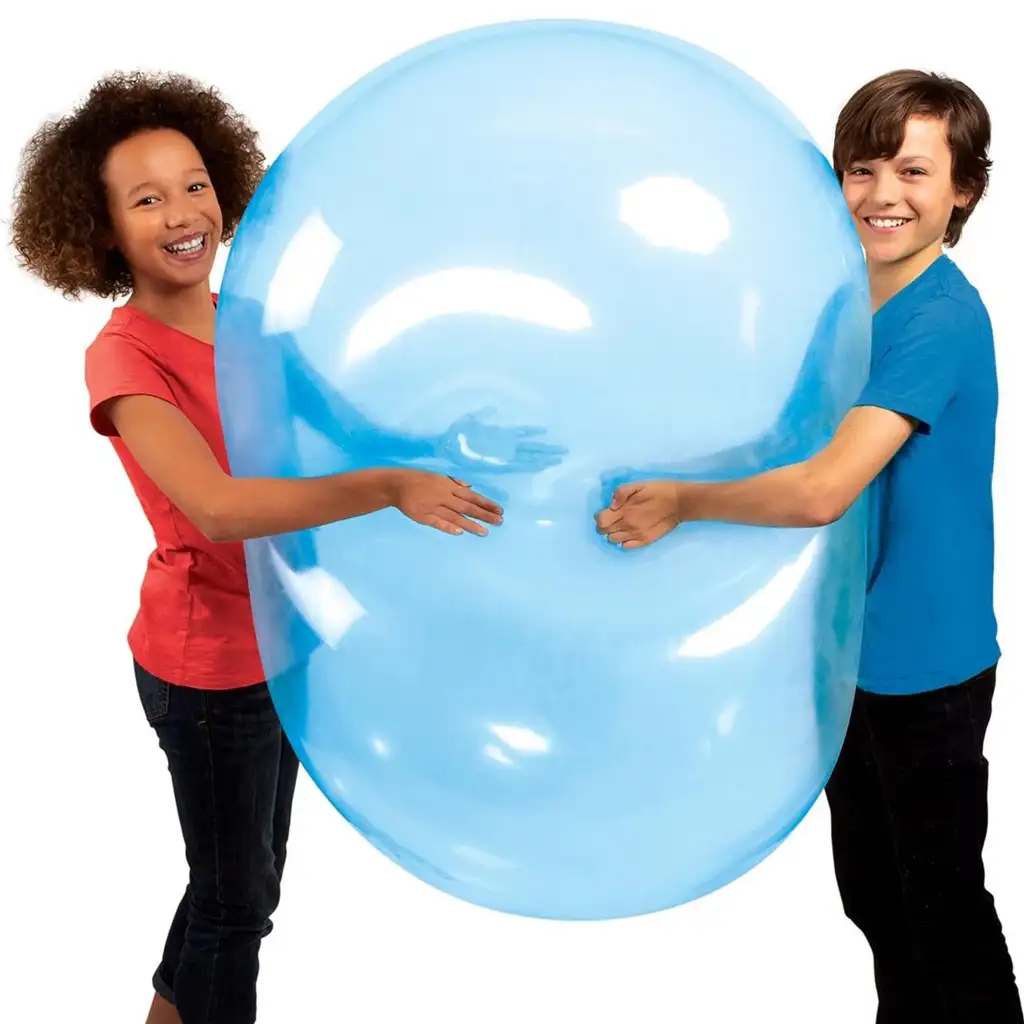 imagen de Super Wubble pelota de burbujas en color azul 75cm 3