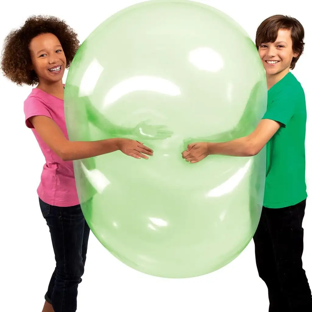 imagen de Super Wubble pelota de burbujas verde de 75 cm 3