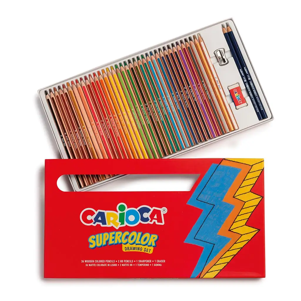imagen de Supercolor set de dibujo de 40 piezas - Carioca 2