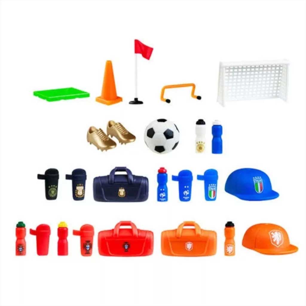 imagen de Supergoal VB cápsula de zapatos de fútbol con figura sorpresa de 7 cm y otros accesorios 3