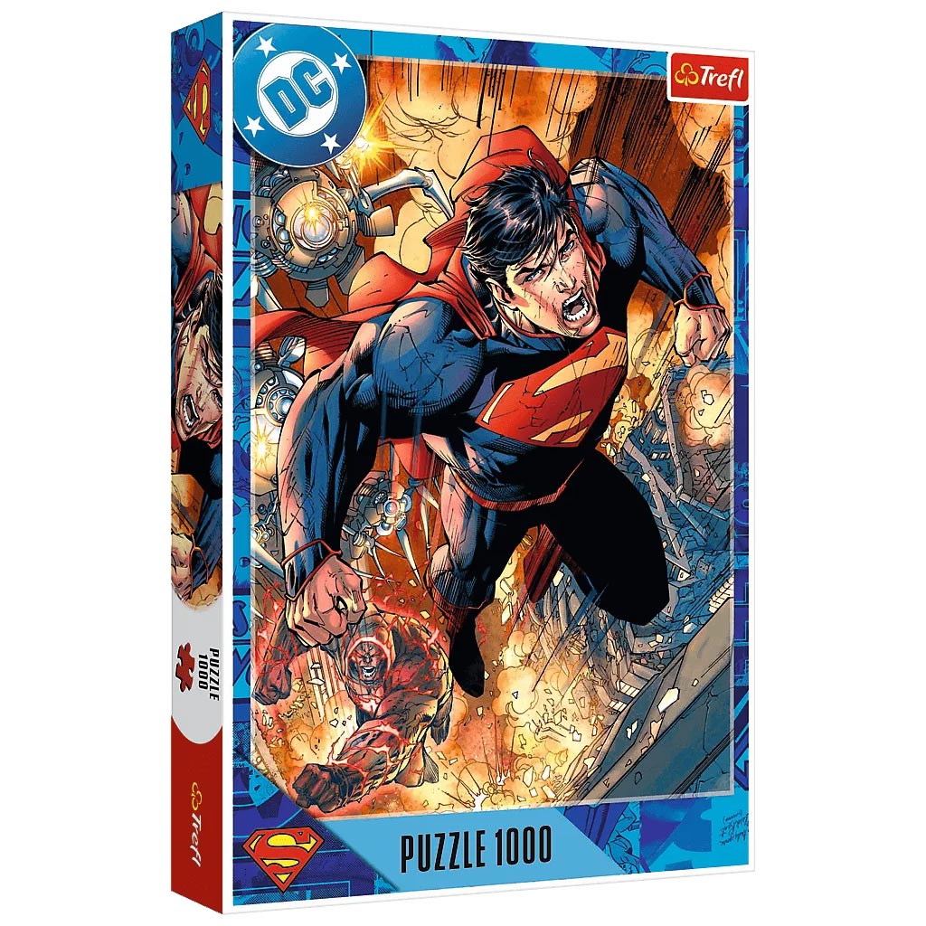 imagen de Superman en acción 100 piezas puzzle -Trefl 1