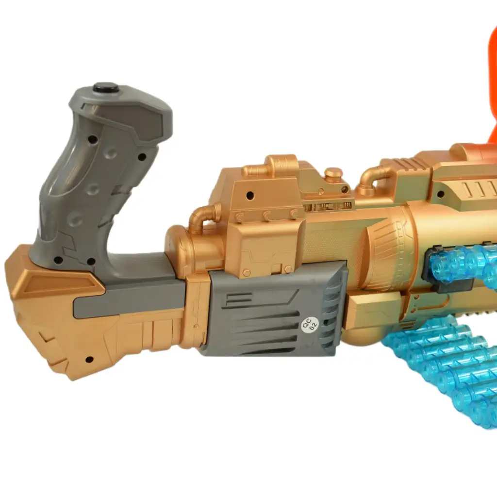 imagen de SuperShoot: Ametralladora electrónica de esponja gigante con balas y batería de 70cm 5