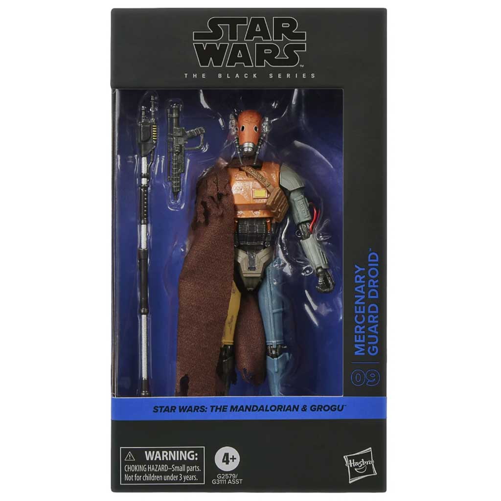 imagen de Star Wars: The Black Series Mercenary Guard Droid figura - Hasbro 1