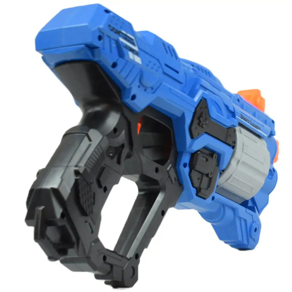 imagen de Swift Launcher: Arma de lanzamiento de esponja manual con cargador rotativo, municiones y diana de 32cm 4