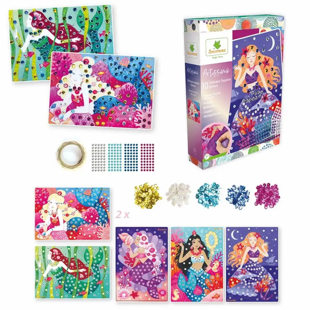 imagen de Sycomore: Artissimo sirenas mosaico kit 3