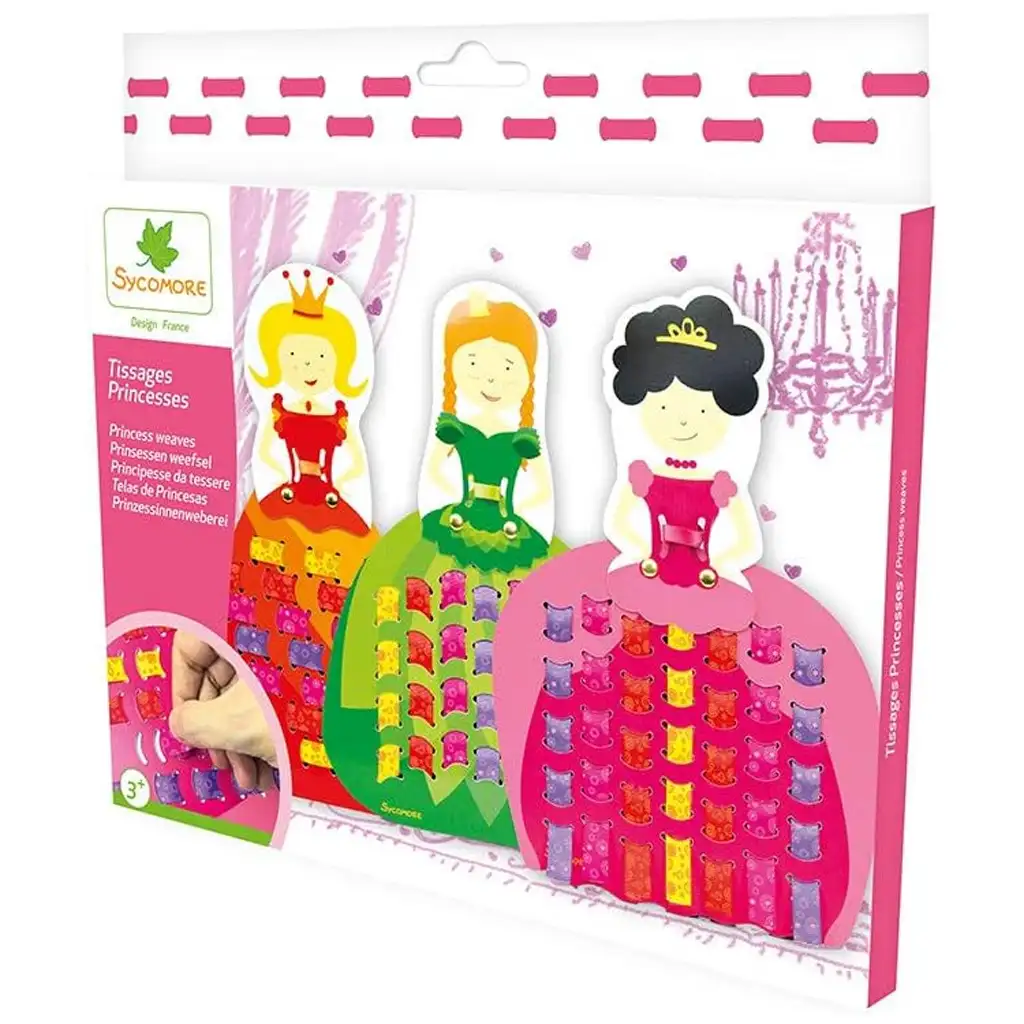 imagen de Sycomore: Set creativo de confección de princesas con cintas 1