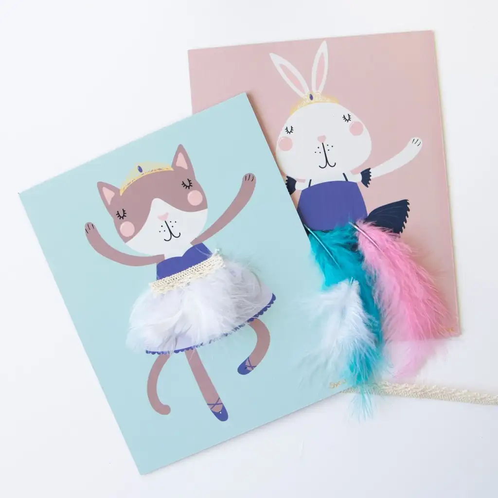 imagen de Sycomore: Set creativo de creación de cuadros con plumas 3