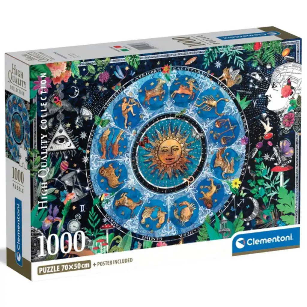 imagen de Tabla Astrológica HQC 1000 piezas puzzle - Clementoni 1