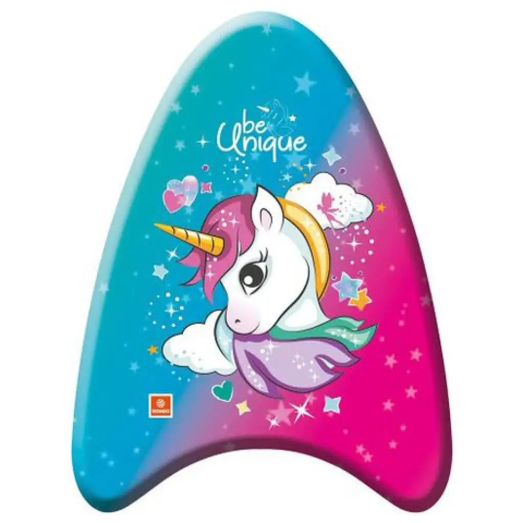 imagen de Tabla de natación unicornio 46cm - Mondo Toys 1