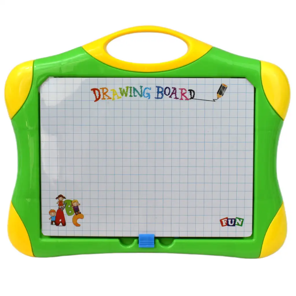imagen de Tablero de Dibujo: Pizarra magnética multifuncional con rotulador y letras 30x24cm 3