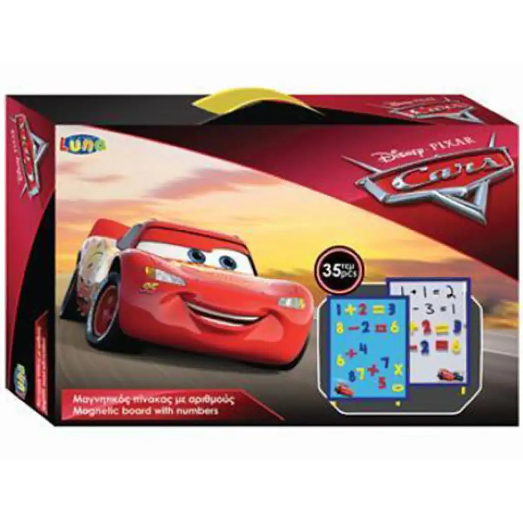 imagen de Tablero magnético de Cars 35 piezas 1
