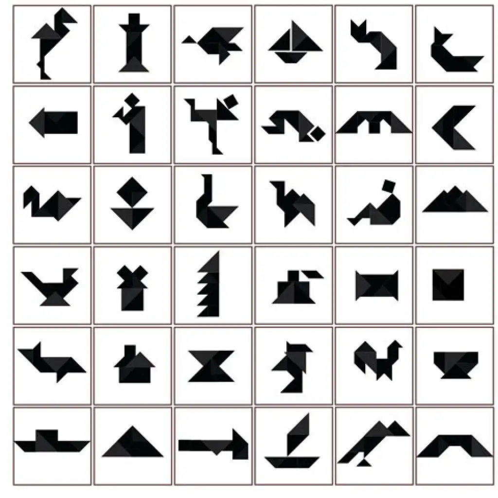 imagen de Tangram juego geométrico - Piatnik 3
