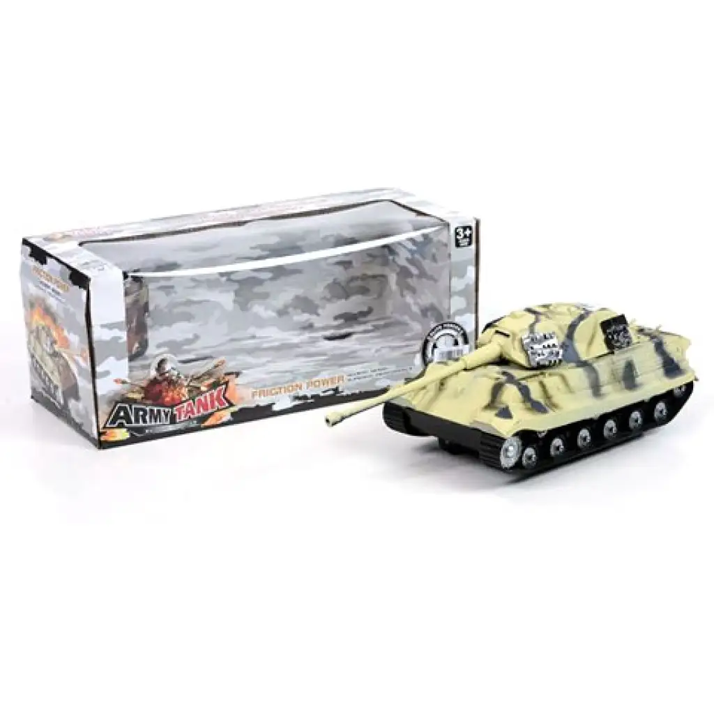 imagen de Tanque de color arena con camuflaje 1