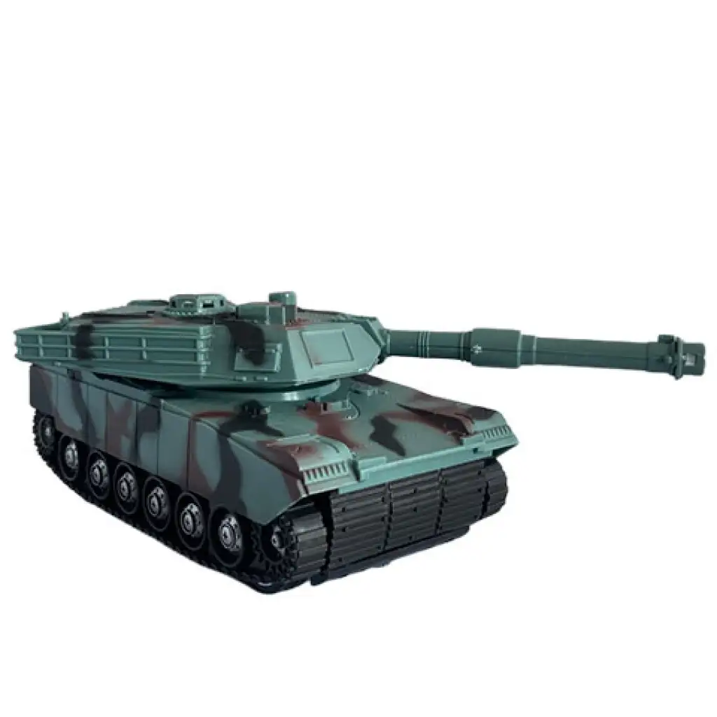 imagen de Tanque M1 Abrams teledirigido con camuflaje urbano con luz y sonido 1/32 de escala 23cm 2