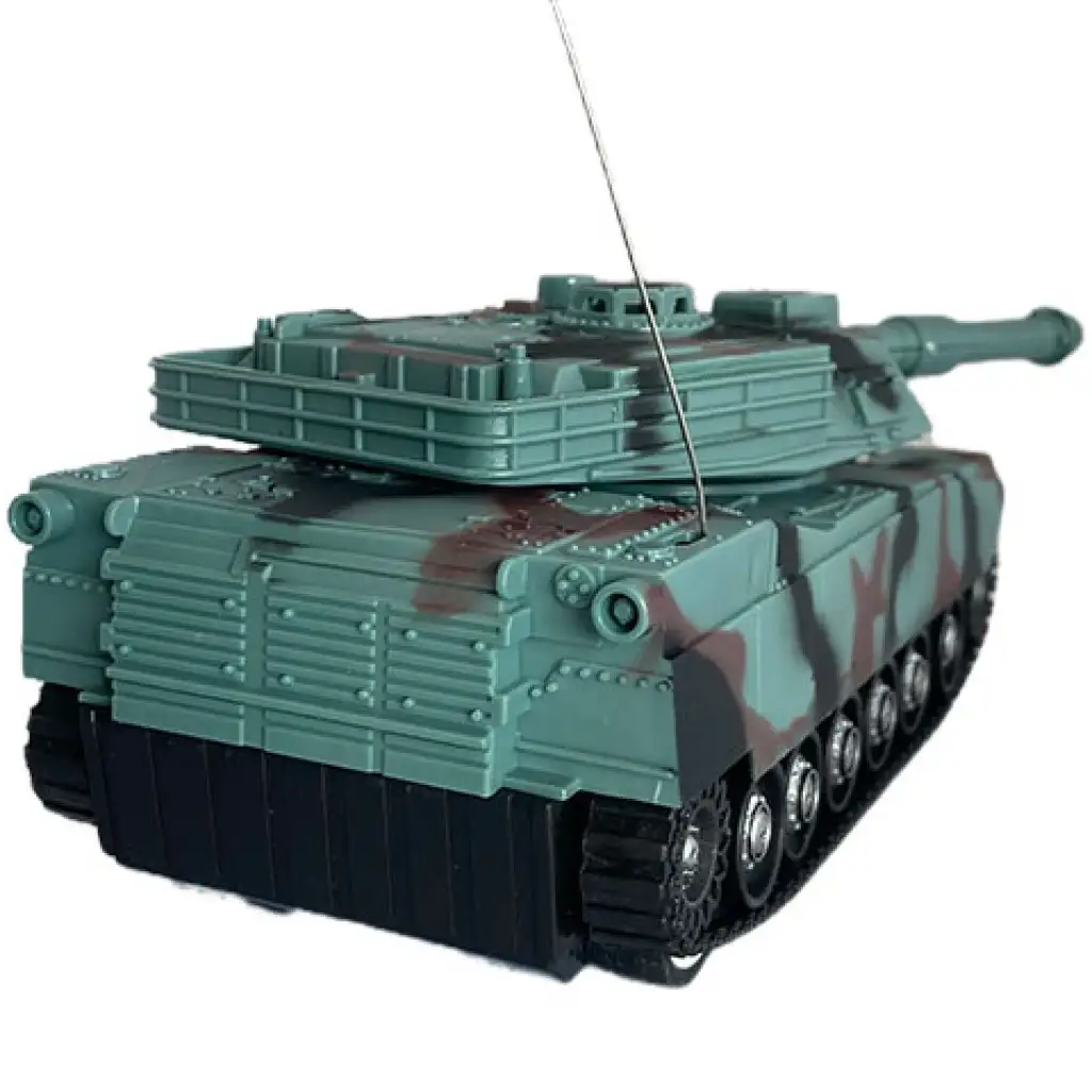 imagen de Tanque M1 Abrams teledirigido con camuflaje urbano con luz y sonido 1/32 de escala 23cm 4