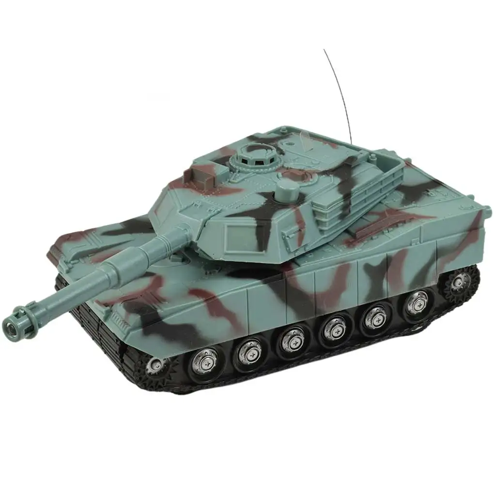imagen de Tanque RC M1 Abrams teledirigido con luz y sonido 1/32 de escala 22cm 2