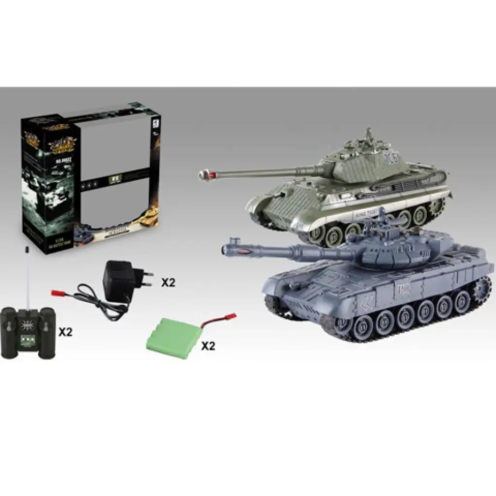 imagen de Tanque RC teledirigido en dos versiones 1/28 2.4 GHz 1