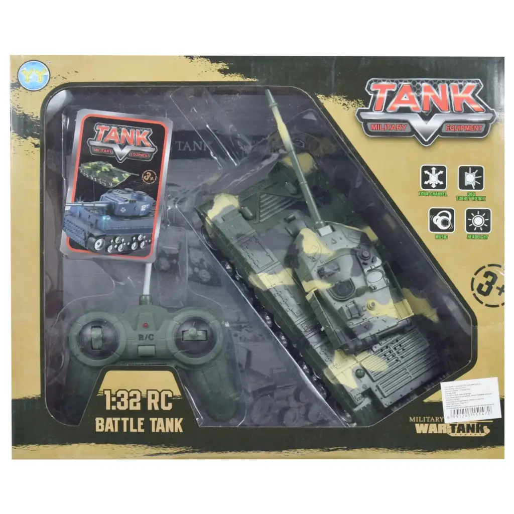 imagen de Tanque RC ZTZ 99 teledirigido con luz y sonido 1/32 7